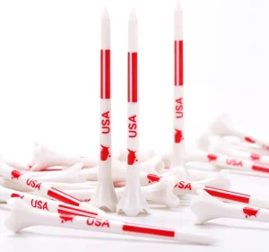 Best Seller 4 Prong Plastic Golf Tees Low Resistance with Less Friction