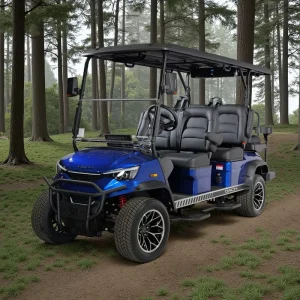Best Sellers Electric Golf Car DC-G-F4+2 Golf Buggy 6 Seater Factory Customized Golf Cart Price
