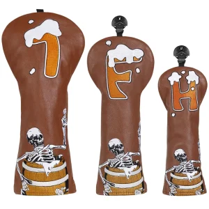 Best Selling Golf Accessories Golf Club Head Covers Manufactured by Premium Golf Headcover Producer