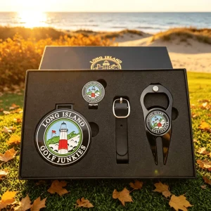 Best Selling Manufacturers New Type Stainless Steel China Factory Poker Golf Ball Marker Set Box