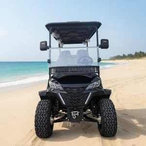 Best-selling Moisture-proof and Rust-proof Electric Golf Beach Buggy 6-seater Off-road Vehicle CE Certified 90km Range