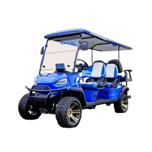 Big Wheel 6 Seaters 4 Wheel Club Car Street Legal Electric Golf Cart