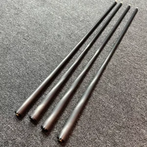 Billiard Carbon Fiber Pool Cue Shaft Stainless Steel 12.5mm Center Joint Nine ball Arm 73cm Length