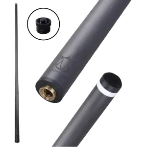 Billiard Carbon Fiber Pool Cue Shaft Stainless Steel 12.5mm Center Joint Nine-ball Ball Arm 73cm Length