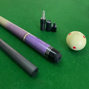 Billiard Cue Sticks 11.8/12.5mm Snooker Cue Stick with Stainless Steel 8Joint for Eight or Nine Ball Play Snooker Billiard Cues