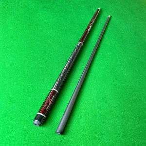 Billiard Cues 3/8 8 Joint Durable Black Pool Cue Carbon Fiber Pool Cue with Hard Grip American Style Pool Cue
