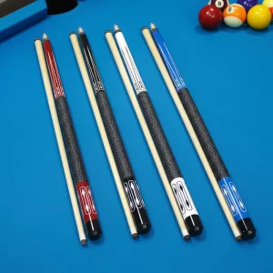 Billiard Pool Cue Birch Wood Steel Joint Center Joint 1 2 Split Nine ball Cue Professional Grade High Quality Supply