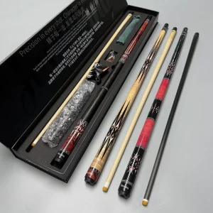Billiard Pool Cue Carbon Fiber Maple Shaft 11.5mm 12.5mm for Snooker Billairds Club
