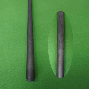 Billiard Snooker Pool Cue Customized Carbon Fiber Shaft 11.8/12.5mm Tip Size 57.87 Inches Floating 3D Printing Butt