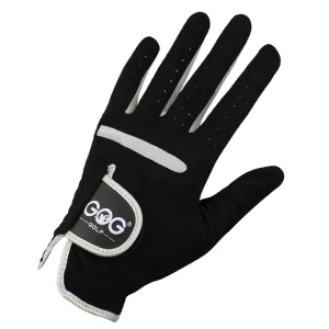 Black Golf Gloves Top Quality Left Hand Right Hand Soft Fiber Washable Golf Glove for Men