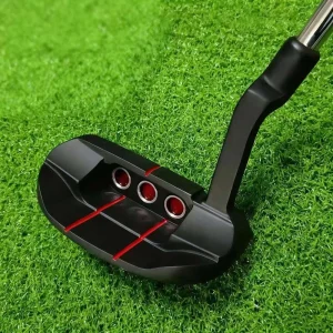 Black Golf Putter 33 35 Inches Unisex Left Right Hand Models Rubber Grip Waterproof Headcover for Golf Matches Daily Training