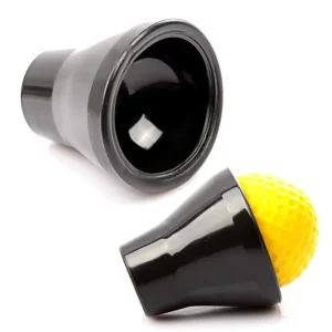 Black Golf Putter Sucker Finger Ball Retriever Rubber Golf Ball Pick Up Training Aids