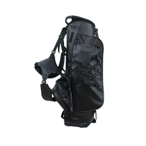 Black Rivet Golf Stand Bag