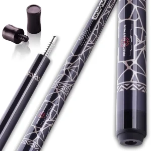 Black Technology Professional Carbon Fiber 1 2 Piece Pool Cue Stick High Quality Accept High end Customization