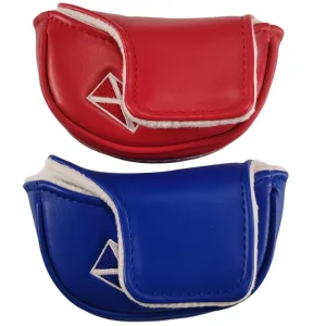 Blade Putter Cover Center Shaft Putter Cover Leather Golf Headcover Mid-mallet Putter Head Cover