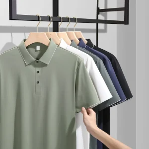 Blank 100 Cotton Polo Modern Shirts Custom Your Own Logo Yellow and Black Plain Mens Golf Polo T Shirts