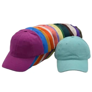 Blank Sporty Terry Dad Hats Unstructured Baseball Cap with Customizable Embroidery Logo