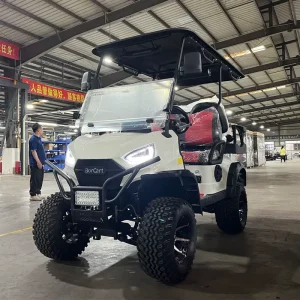 Borcart Factory Supply 4 Seat Golf Cart Off Road 48V 72V Luxury Electric Golf Cart Utility Club Car