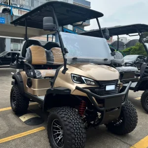Borcart Manufacturer OEM Custom Logo Color Zero Emission Quiet Operation 4 Seat Electric 72v Lithium Battery Golf Cart for Sale