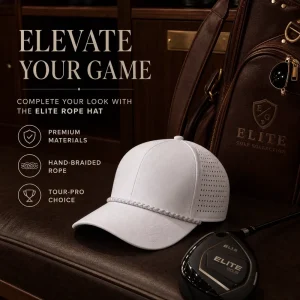Branding Specialist Waterproofing Laser Cut Ventilation Apparel Low Minimum Order Business Solution Bespoke Golfing Cap