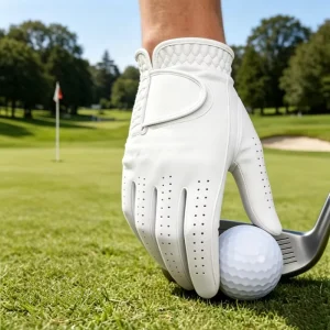 Breathable Soft Durable All Weather Custom Leather Golf Gloves for Men Women