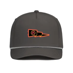 Breathable Waterproof Sports Performance Mesh Polyester Laser Cut Perforated Golf Cap Custom Rubber Fashion Hip Hop Outdoor Hat