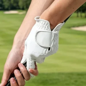 Breathable Women Men 100% Lambskin Left Hand Durable Anti Slip Genuine Leather Golf Gloves