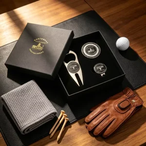 Brushed Copper Personalized Metal Zinc Alloy Stainless Steel Switchblade Single Pole Golf Divot Tool