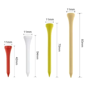 Bulk 42MM 54MM 70MM 83MM Wood Golf Tees
