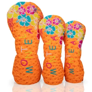 Bulk Custom Golf Driver Head Cover Leather Golf Head Covers Set Personalized Vibrant Full Color Golf Club Covers