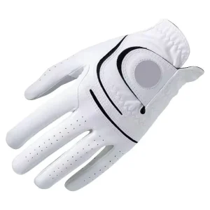 Bulk Factory Direct Custom Golf Gloves with Logo Professional Grade Cabretta & PU Leather Breathable Right Hand