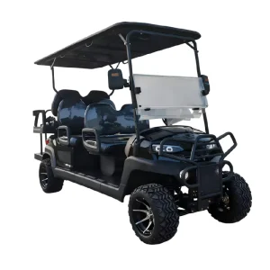 CE Approved Electric Multi Purpose 6 Seater 60V Maintenance Free Colloidal Battery Golf Cart 4.0kW AC Motor 35 Km h 90km 700kg