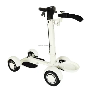 CE Cerfitied Foldable Electric Golf Trolley with Umbrella Holder & Seat