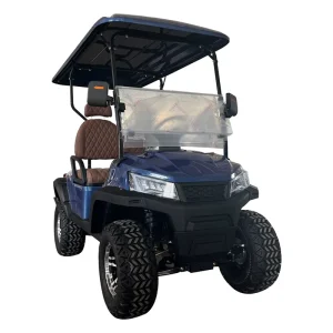 CE Certified 4 Seater 4 Wheel Off Road Classic Electric Golf Cart Lead acid Maintenance free Battery Steel Chassis