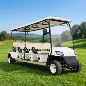 CE Certified High Capacity 8 Passenger 72v Battery Electric Golf Cart with Custom Color Option