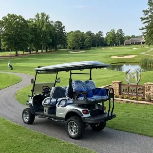 CE Certified Luxury Electric Golf Cart 72V Lithium Battery AC Motor 5000W 4WD Silent Street Legal 4 6 Seater