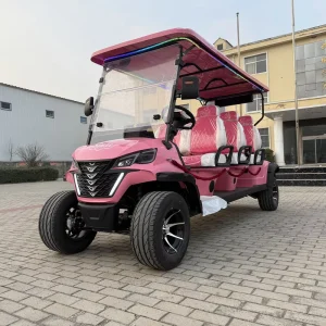 CE Certified Six Seater Electric Golf Cart Long-life Lithium Battery Golf Cart