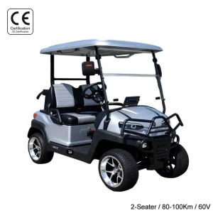 CE OEM Club 2 Seater Electric Golf Cart with 35 Km/h Speed and 90km Range