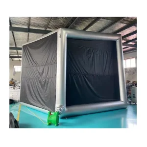 CIGC18 Airtight Custom Outdoor Inflatable Golf Practice Simulator Tent High Quality Oxford Material Silk