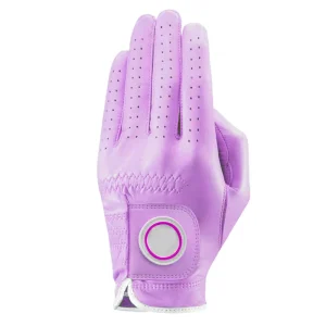 Cabretta Leather Golf Gloves Breathable Anti Slip Durable Waterproof with Custom Color and Logo