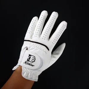 Cabretta Leather Men’s Golf Gloves Durable and Comfortable Rain Grip Wear Resistant Left and Right Hand Flexible
