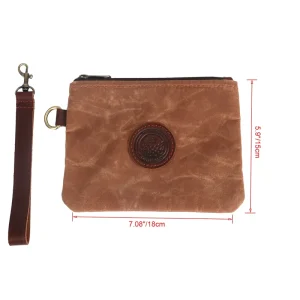Canvas Golf Ball Pocket Mini Golf Bag Portable Golf Accessories Pouch Travel Pouches