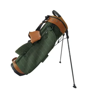 Canvas Golf Stand Bag with 5 Dividers