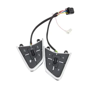 Car Steering Wheel Multi function Control Media Volume Hands Free Cruise Control Button Assembly Wiring Cable Auto Spare Parts