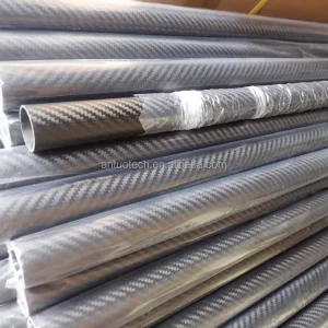 Carbon Fiber Hunting Pole Tube Telescopic Pole Shaft Pipe Pole Square Tube Connector Pultrusion Carbon Fiber RC Drone Pipe