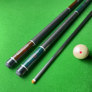 Carbon Fiber Inlay Break & Jump Pool Cue Professional Snooker & Billiard Cue Stick with Compatible Design Carbon Cue