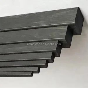 Carbon Fiber Neck Rod Blank Stick Square Surf Telescopic Rod Butt Pultruded Flexible Fiber Carbon Fiber Solid Picking Rod Shaft