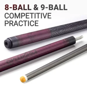 Carbon Fiber Pool Cue Shaft 12.5mm 3K Twill Butt Low Deflection Professional Billiard Cue Stick Custom Logo Size