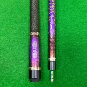 Carbon Fiber Pool Cue Stick 18-20 oz with 11.8mm 12.5mm Tip Stainless Steel Joint