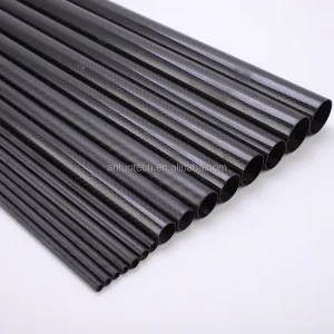 Carbon Fiber Swimming Pole Tube Telescopic Pole Shaft Pipe 3K Water Fed Pole Square Tube Connector Pultrusion Carbon Fiber Pipe